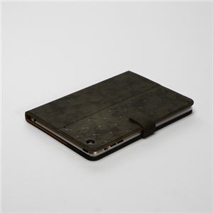 【iPad mini 3 / iPad mini 2 / iPad mini】ZENUS Rolling Stones All Over Tongue Cloud Diary （ローリングストーンズ オールオーバータン クラウドダイアリー） ハイブリッド 自動オン・オフ機能付 スタンド機能 ボタンなし（Cloud khaki）