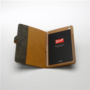 【iPad mini 3 / iPad mini 2 / iPad mini】ZENUS Rolling Stones All Over Tongue Cloud Diary （ローリングストーンズ オールオーバータン クラウドダイアリー） ハイブリッド 自動オン・オフ機能付 スタンド機能 ボタンなし（Cloud khaki）