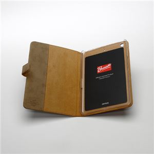 【iPad mini 3 / iPad mini 2 / iPad mini】ZENUS Rolling Stones All Over Tongue Cloud Diary （ローリングストーンズ オールオーバータン クラウドダイアリー） ハイブリッド 自動オン・オフ機能付 スタンド機能 ボタンなし（Cloud brown）