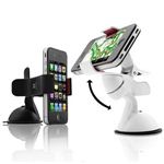 スマートフォンホルダー　★iPhone & 各スマートフォン対応★ 車載・卓上用　カーマウント-Black　 