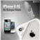 Z456i4S��iPHONE4�^4S�o���p�[�P�[�X Air Bumper Mask-White White