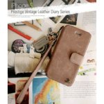 ★iPhone5★Prestige Vintage Leather Diary [mold type] [本革] Vintage Brown　Z1399i5 