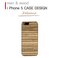 ��iPhone5��iPhone5 Man & Wood Real wood case Genuine Zebrano �@�z���C�g�t���[��