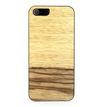 ★iPhone5★iPhone5 Man & Wood Real wood case Genuine Terra　ブラックフレーム 