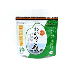 アルファ化米　わかめご飯　100ｇ×50パック