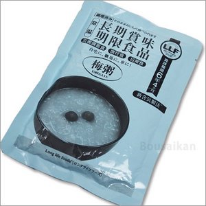 非常食 LLF食品 梅粥230g　×５０パック　☆長期賞味期限６年以上　災害備蓄にも