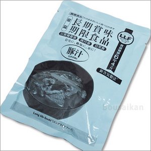 非常食 LLF食品 豚汁180g　×５０パック　☆長期賞味期限６年以上　災害備蓄にも