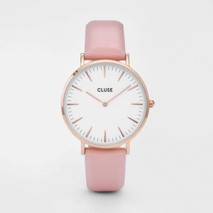 CLUSE(N[XjLA BOHEME ROSE GOLD - 38mm White/Pink