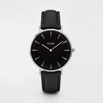 CLUSE(N[XjLA BOHEME SILVER - 38 mm Black/Black