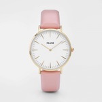 CLUSE(N[XjLA BOHEME GOLD - 38 mm White/Pink