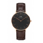 Daniel Wellington(_jGEFg)CLASSIC BLACK Rose gold 36mm@York 