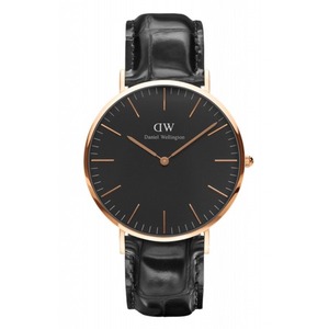Daniel Wellington(�_�j�G���E�F�����g��) CLASSIC BLACK Rose gold 40mm Reading