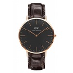 Daniel Wellington(_jGEFg) CLASSIC BLACK Rose gold 40mm York 