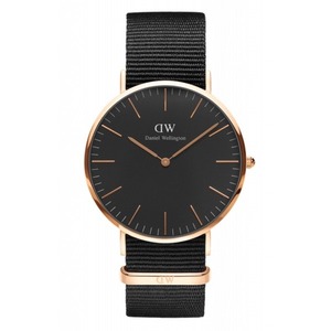 Daniel Wellington(�_�j�G���E�F�����g��)CLASSIC BLACK Rose gold 40mm�@Cornwall