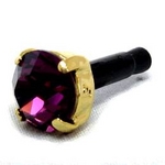 ジャックピアス ワン （JackPierce ONE） ゴールドメッキ&times;アメジスト（スワロフスキー・エレメント）の詳細ページへ