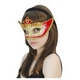 【コスプレ】 RUBIE'S（ルービーズ） ACCESSORY（アクセサリー） マスク（コスプレ） Domino Mask - Red（ドミノ マスク レッド）