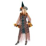 RUBIE'Si[r[Yj ADULTiA_gj RXv Feathered Witch - OrangeitFU[h EBb` IWj StdTCY