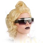 RUBIE'S i[r[Yj 9937 Lady Gaga Glasses Bkack retroifBKKj