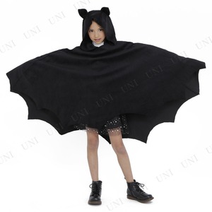 【コスプレ】Patymo ケープ フードバットポンチョ