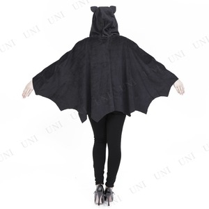 【コスプレ】Patymo ケープ フードバットポンチョ