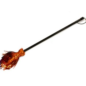RUBIE'Si[r[Yj ACCESSORYiANZT[j ANZTiRXvj Pretty Witch Broom - OrangeiveB[ EBb` u[ IWj