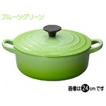 EN[[ Le Creuset RRbgEW|l[Y 24cm  t[cO[