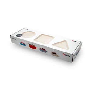 【セット販売】iittala Teema（イッタラ　ティーマ）　ミニサービング3個セット ホワイト