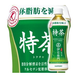 【まとめ買い】サントリー 伊右衛門 特茶 （特定保健用食品/トクホ飲料） 500mlペット×24本（1ケース）