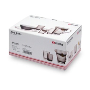 イッタラ(iittala) アイノアールト（Aino Aalto）　ハイボール グレイ　ペア