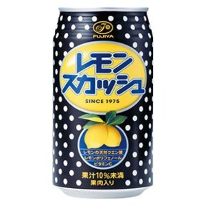 【まとめ買い】不二家 レモンスカッシュ 350ml 缶 24本入り（1ケース）