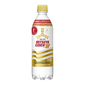 【まとめ買い】アサヒ 三ツ矢サイダーW(ダブル) 【特定保健用食品/トクホ飲料】 ペットボトル 485ml&times;24本【1ケース】