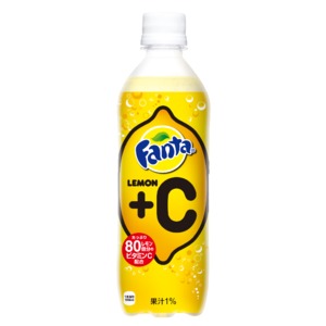 【まとめ買い】コカ・コーラ ファンタ レモン＋C ペットボトル 490ml×24本(1ケース)