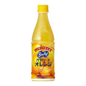 【まとめ買い】アサヒ バヤリース オレンジ ペットボトル 430ml×24本（1ケース）