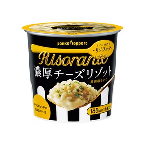 【まとめ買い】ポッカサッポロ リゾランテ 濃厚チーズリゾット (カップ) 46.9ｇ&times;24カップ(6カップ&times;4ケース)