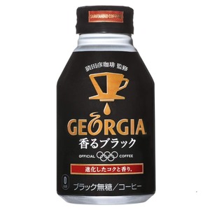 【まとめ買い】コカ・コーラ ジョージア ヨーロピアン 香るブラック ボトル缶 290ml×48本(24本×2ケース)
