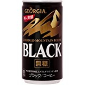 【まとめ買い】コカ・コーラ ジョージア エメラルドマウンテンブレンド ブラック 缶 185g&times;30本（1ケース）