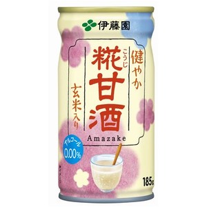 【まとめ買い】伊藤園 健やか 糀甘酒 缶 185g&times;30本（1ケース）