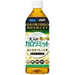 【まとめ買い】ダイドー 大人のカロリミット はとむぎブレンド茶 『機能性表示食品』 PET 500ml&times;48本（24本&times;2ケース）