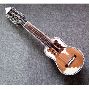 【CHARANGO PRO QUISPE】民族楽器、ボリビア製 キスペ制作のチャランゴ プロ用★ソフトケース付
