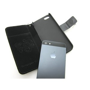 iPhone5★CHANEL STYLE★シャネルのマトラッセモチーフのケース!! 輝くカメリアのデコパーツがゴージャス!! 【CHANEL】全2色 ブラック