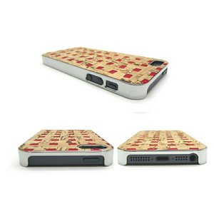 iPhone5★コルクを使用した今までにない斬新なデザインのiPhone5ケース!!【全3色】 ブラウン