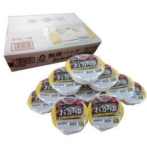 【簡単・便利・食塩無添加！】無菌パックおかゆごはん【300ｇ×12個入り】