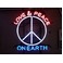 �l�I���T�C�� LOVE��PEACE ON EARTH �i�l�I���� �Ŕ� �A�����J���G�� �ENEON SIGN�E�l�I���T�C���j