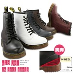 ブーツ メンズ インヒール内蔵レースアップブーツ／ネイビー25.5cmの詳細ページへ