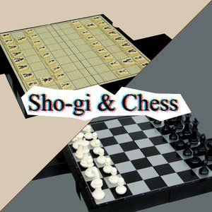 折りたたみ式 2in1マグネットチェス＆将棋セット K-074
