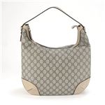 Gucci（グッチ） NICE ニース GGスプリームキャンバス ホーボー ミディアム ショルダーバッグ ベージュ／クリーム 309618 KGD6G 8868