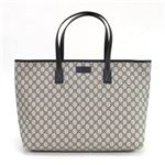 Gucci（グッチ） GGプラス ショルダー・トートバッグ ブラック ベージュ／ネイビー 211120 KGDHN 4075