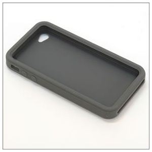 Gucci(グッチ) マイクロGGシリコン iPhone4/4S専用・ラバーケース アイフォン・カバー グレー 272401 J1400 1320