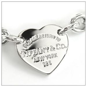 Tiffany(ティファニー) RTT ハート ブレスレット SS 7.5in 21149799