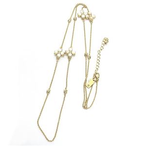 KATE SPADE(ケイトスペード) WBRUA220-110 CENTRAL PARK PANSY scatter Necklace パンジーモチーフ クリスタル・ビジュー スキャッター ロング ネックレス